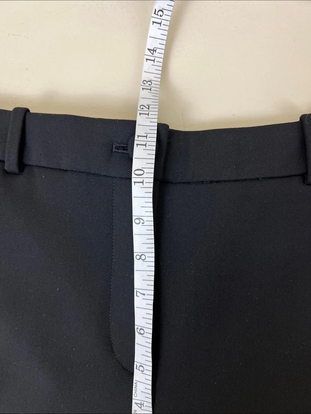 NWT J Crew Kate Straight Leg Pant Stretch Black Size 8T